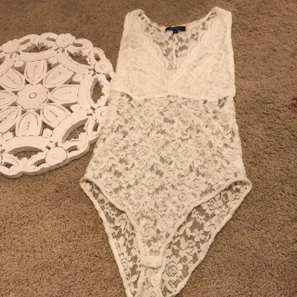 Ambiance-Forever21 size medium bodysuite
